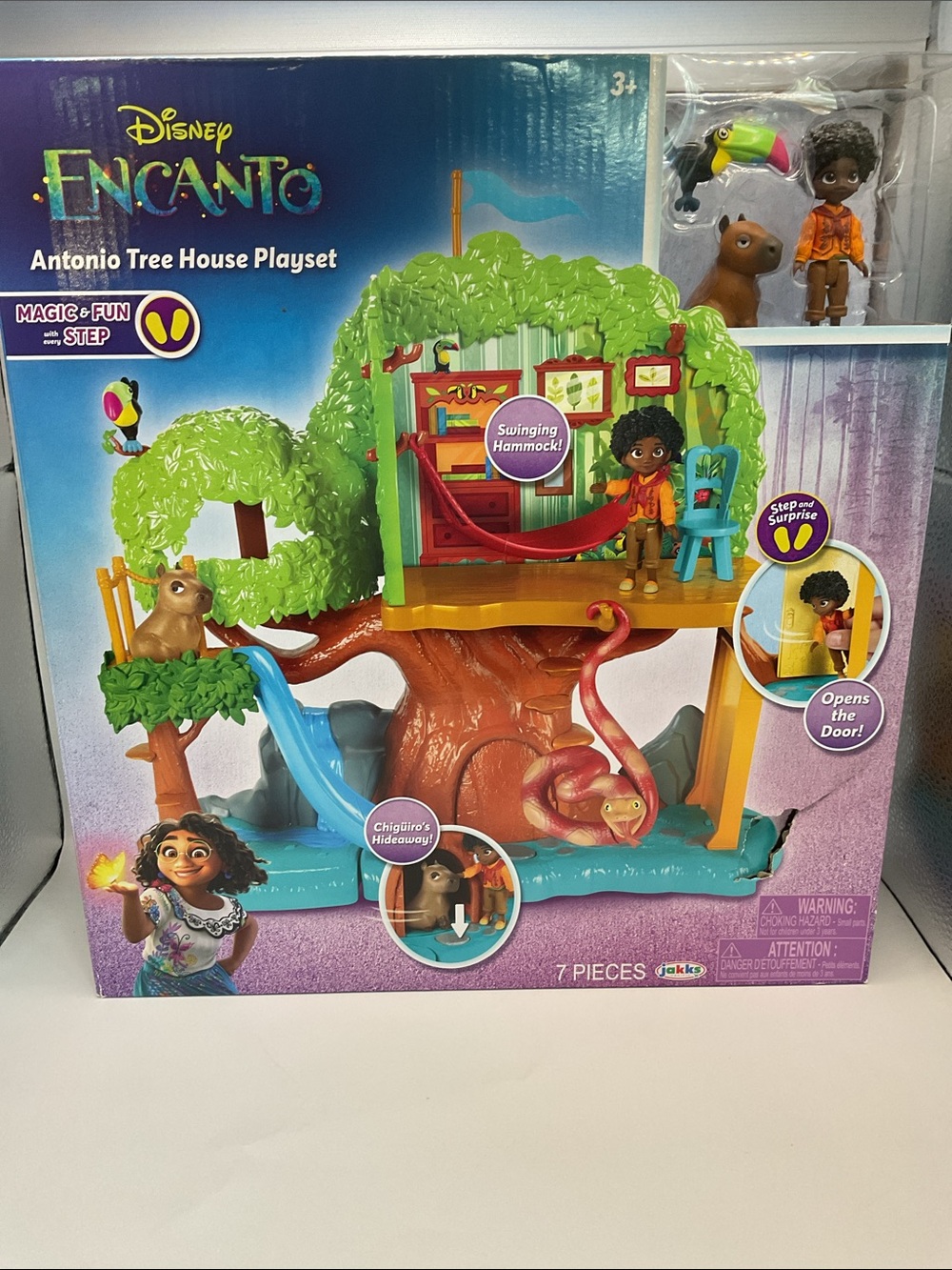 Disney Encanto Antonio Tree House Playset - Green, Blue, Brown
